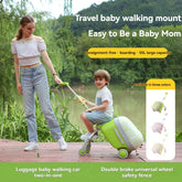 Kids Travel Trolley Suitcase Children Luggage Pulling - Smart LED 